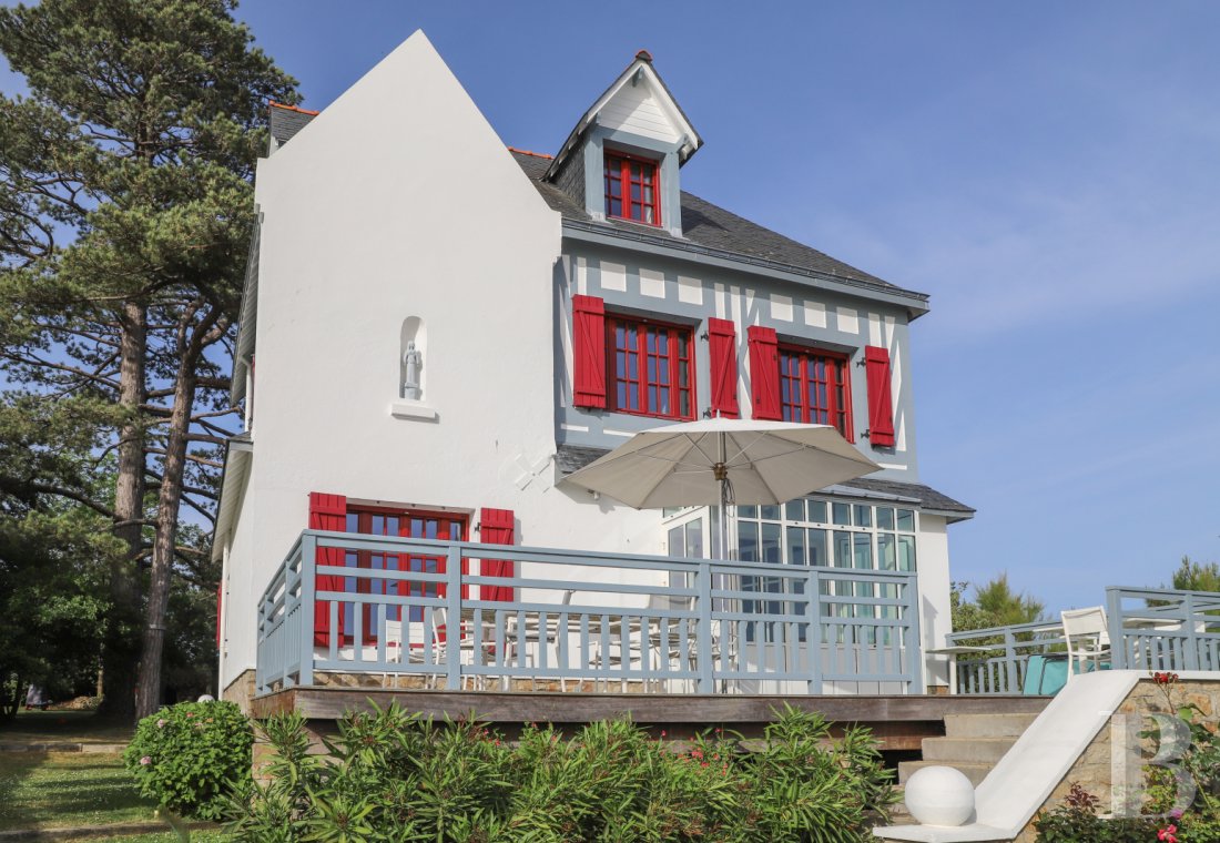 Sur l’Île-aux-Moines, dans le golfe du Morbihan, une maison de famille les pieds dans l’eau - photo  n°7